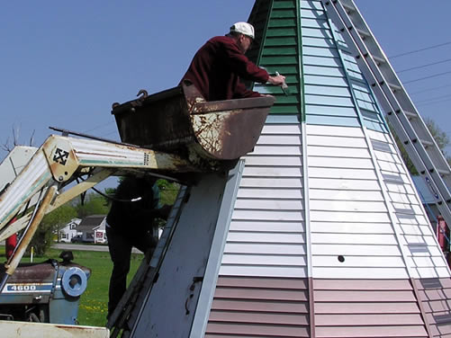 teepee painting